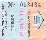 Communication of the city: Przemyśl (Polska) - ticket abverse. <IMG SRC=img_upload/_0karnet.png alt="karnet">