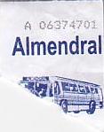 Communication of the city: San Felipe (Chile) - ticket abverse