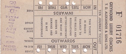 Communication of the city: Sheffield (Wielka Brytania) - ticket abverse
