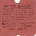 Communication of the city: Southampton (Wielka Brytania) - ticket reverse