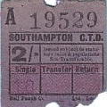 Communication of the city: Southampton (Wielka Brytania) - ticket abverse