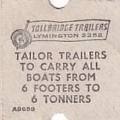 Communication of the city: Southampton (Wielka Brytania) - ticket reverse