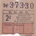 Communication of the city: Stalybridge (Wielka Brytania) - ticket abverse