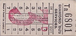 Communication of the city: Stanley (Wielka Brytania) - ticket abverse