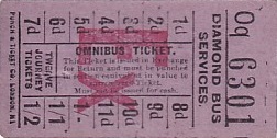 Communication of the city: Stanley (Wielka Brytania) - ticket abverse