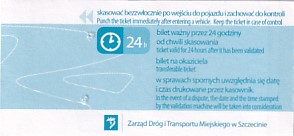 Communication of the city: Szczecin (Polska) - ticket reverse
