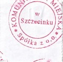 Communication of the city: Szczecinek (Polska) - ticket reverse