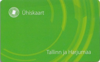 Communication of the city: Tallinn (Estonia) - ticket abverse. <IMG SRC=img_upload/_chip.png alt="plastikowa karta elektroniczna, karta miejska"> numer telefonu 611 8000