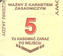 Communication of the city: Toruń (Polska) - ticket abverse. <IMG SRC=img_upload/_0karnet.png alt="karnet">