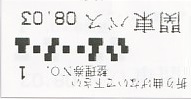 Communication of the city: Utsunomiya [宇都宮] (Japonia) - ticket reverse