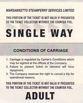 Communication of the city: Valletta (Malta) - ticket reverse