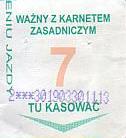 Communication of the city: Zgierz (Polska) - ticket abverse. <IMG SRC=img_upload/_0karnet.png alt="karnet">