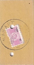 Communication of the city: (kolejowe) (Węgry) - ticket reverse