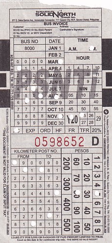 Communication of the city: (międzymiastowe Filipiny) (Filipiny) - ticket abverse. <IMG SRC=img_upload/_0wymiana2.png>