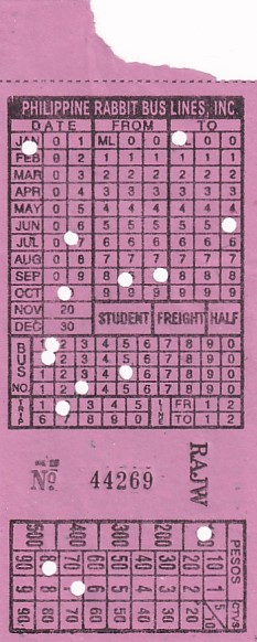 Communication of the city: (międzymiastowe Filipiny) (Filipiny) - ticket abverse. <IMG SRC=img_upload/_0wymiana2.png>