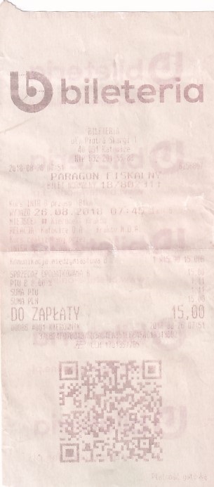 Communication of the city: (międzymiastowe PL) (Polska) - ticket abverse. 