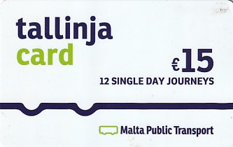 Communication of the city: (ogólnomaltańskie) (Malta) - ticket abverse